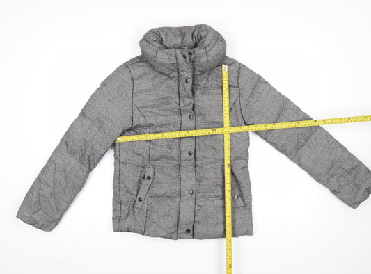 Mens UK Size XS Gap Grey Puffer Jacket