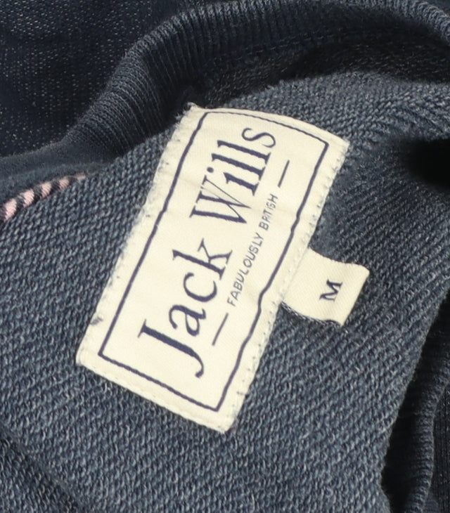Womens UK Size M Jack Wills Blue Pullover Sweatshirt