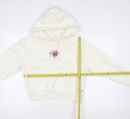 Womens UK Size S VANS Ivory Pullover Hoodie