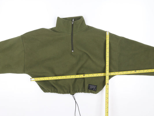 Womens UK Size XS Urban Outfitters Green Pullover Sweatshirt