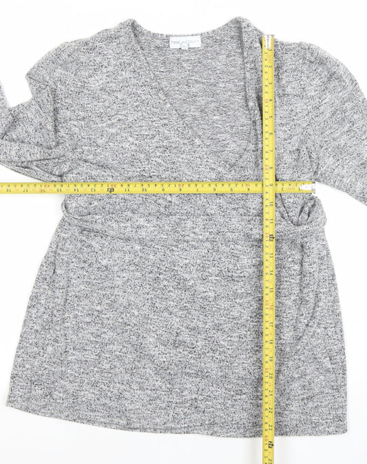 Womens UK Size 12 NEXT Grey Tunic Jumper
