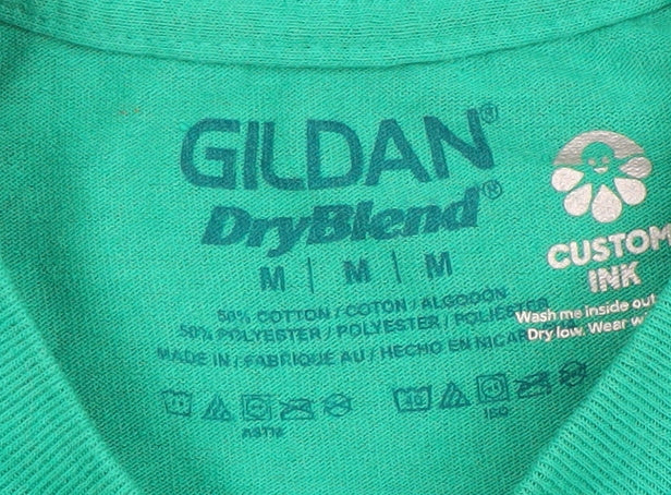 Mens UK Size M Gildan Green T-Shirt
