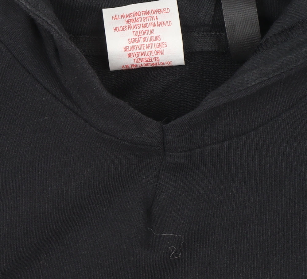 Girls UK Size 11-12 Years adidas Black Pullover Hoodie