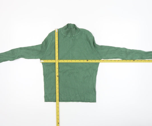 Womens UK Size M Diesel Green Pullover Jumper