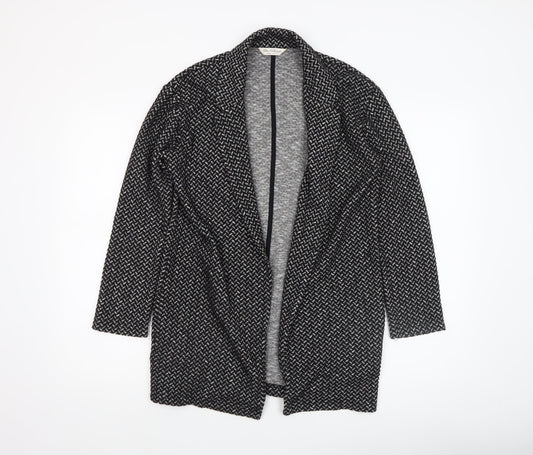 Womens UK Size 8 Miss Selfridge Black Basic Jacket