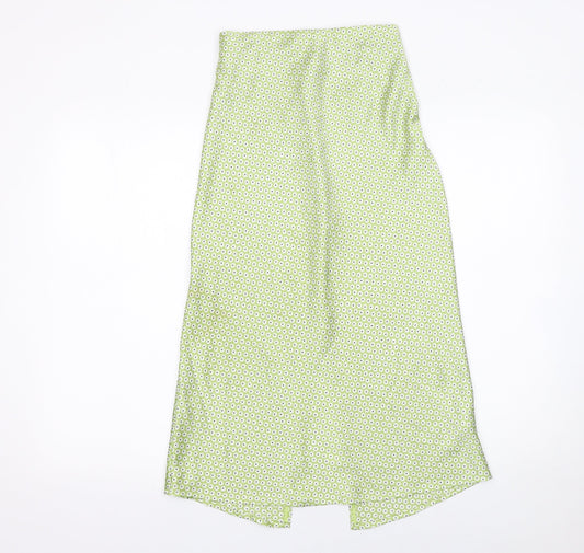 Womens UK Size 2XS Hollister Straight & Pencil Satin Skirt