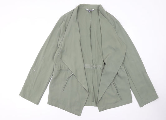 Womens UK Size 14 Principles Green Basic Jacket
