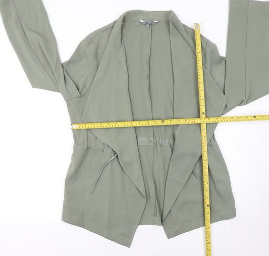 Womens UK Size 14 Principles Green Basic Jacket