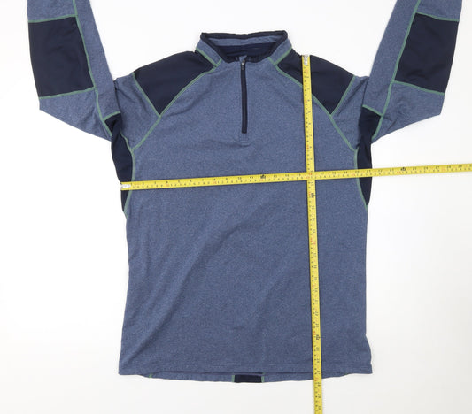 Mens UK Size XL St. Bernard Blue Pullover Sweatshirt