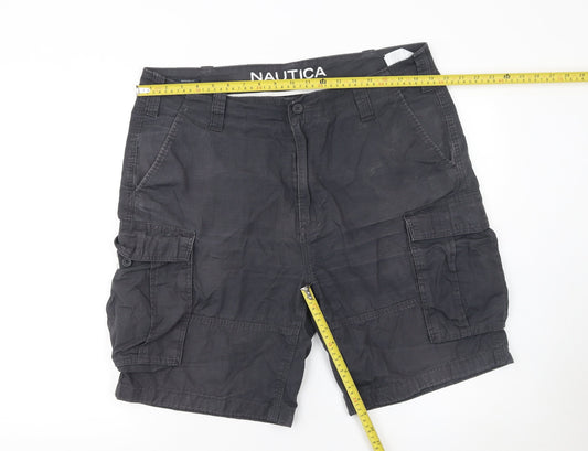 Mens UK Size L Nautica Regular Fit Cargo Shorts
