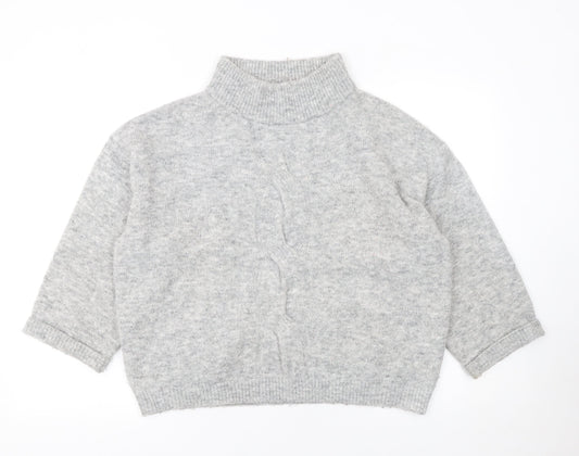 Womens UK Size 12 OPUS Grey Pullover Jumper