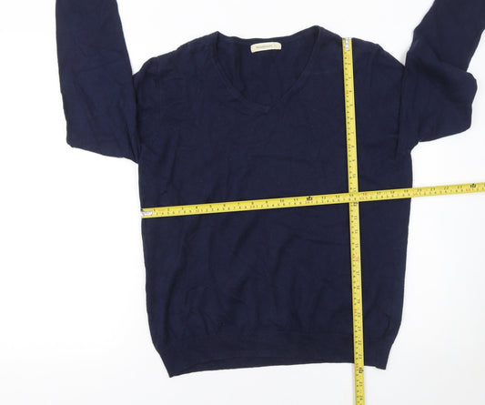 Mens UK Size M Woolovers Blue Pullover Jumper