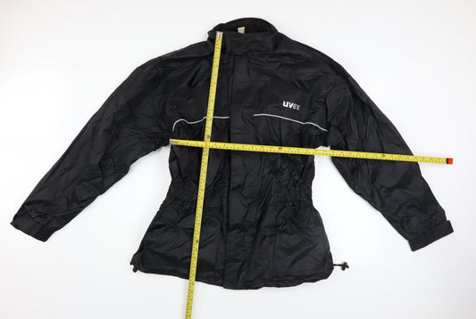 Mens UK Size XL uvex Black Windbreaker Coat