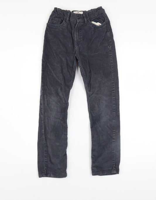 Boys UK Size 9 Years FatFace Regular Fit Chino Blue Trousers