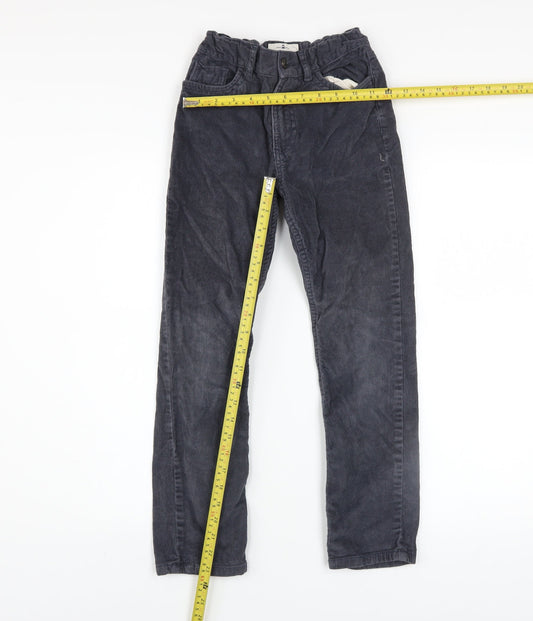 Boys UK Size 9 Years FatFace Regular Fit Chino Blue Trousers