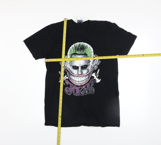 Mens UK Size M Suicide Squad Black T-Shirt