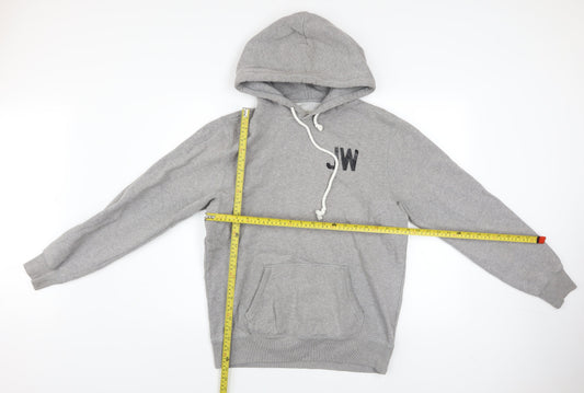 Mens UK Size S Jack Wills Grey Pullover Hoodie