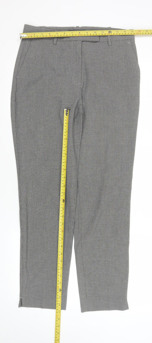 Womens UK Size 10 Marks and Spencer Regular Fit Business Casual Workwear Grey Tr