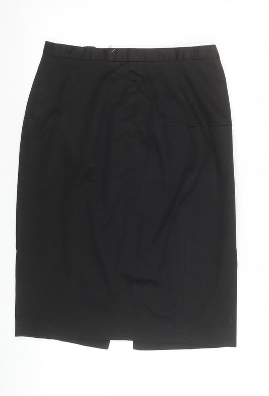 Womens UK Size 10 French Connection Straight & Pencil Twill Skirt