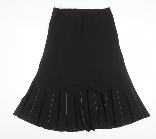 Womens UK Size 12 Platform Flare Skirt