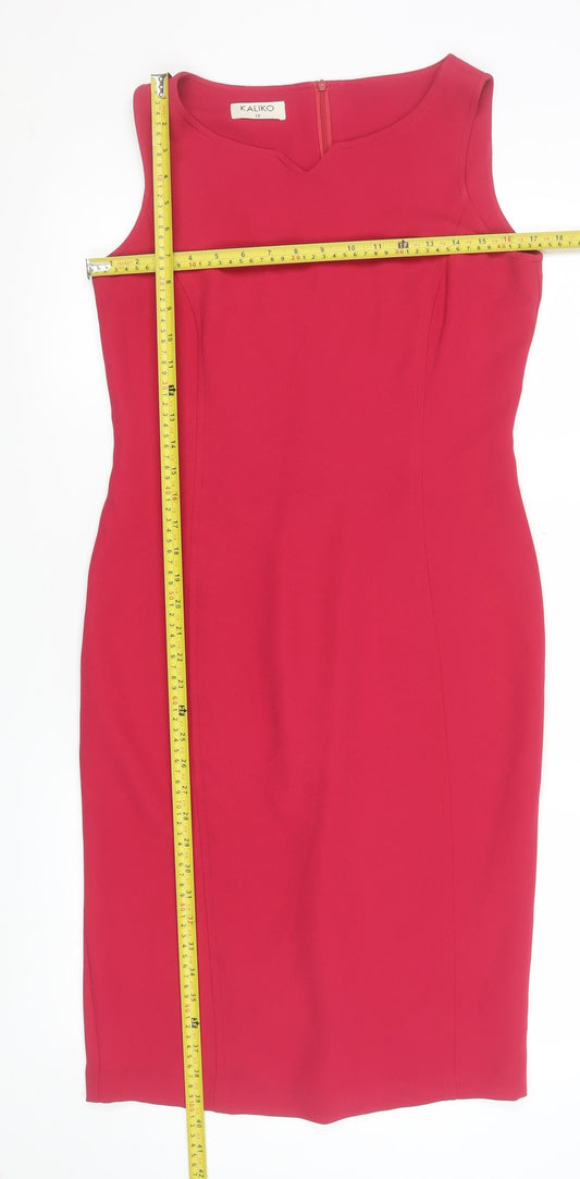 Womens UK Size 12 Kaliko Sheath Dress