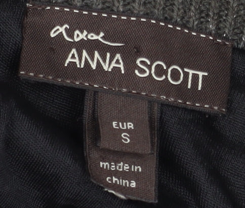 Womens UK Size 8 ANNA SCOTT A-Line Knit Skirt