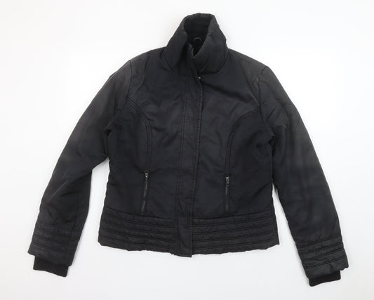 Womens UK Size 16 Select Black Puffer Jacket
