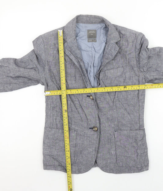 Womens UK Size 8 Gap Regular Grey Blazer