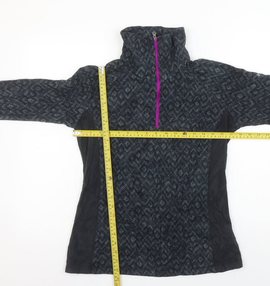 Womens UK Size M Columbia Black Pullover Sweatshirt