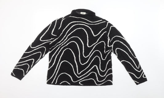 Womens UK Size L Jacqueline de Yong Black Pullover Jumper