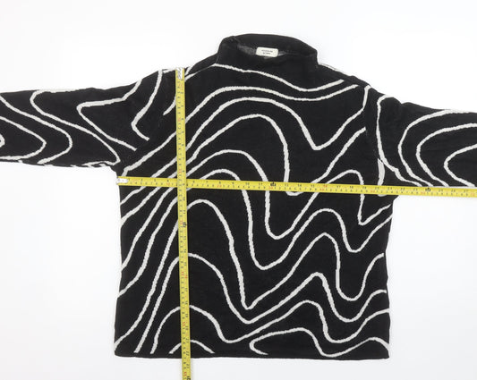 Womens UK Size L Jacqueline de Yong Black Pullover Jumper