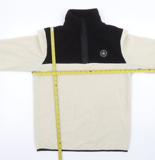 Mens UK Size M JACK & JONES Beige Pullover Sweatshirt