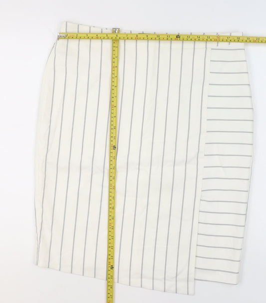 Womens UK Size 16 Mint Velvet Straight & Pencil Jersey Skirt