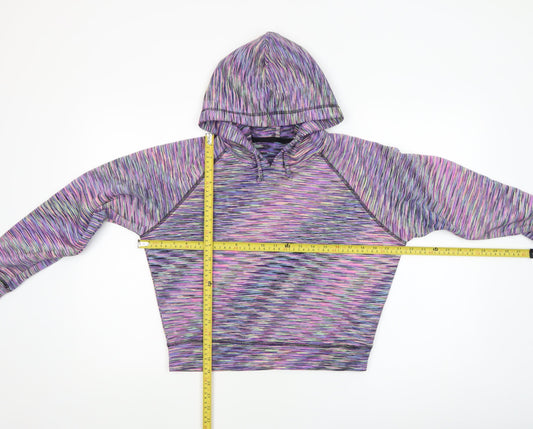 Womens UK Size 8 Dunnes Stores Multicoloured Pullover Hoodie