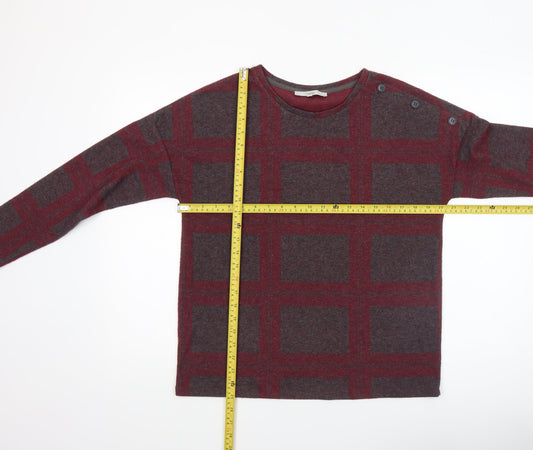Womens UK Size 10 NEXT Red Basic Blouse