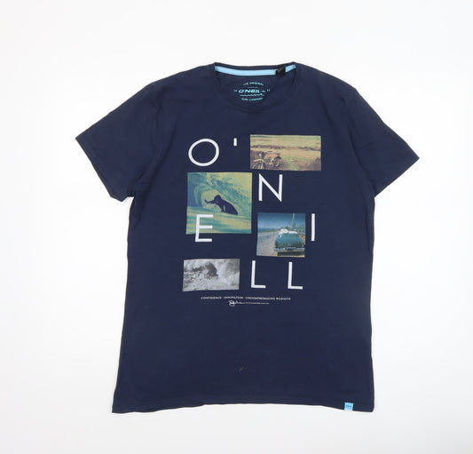 Boys UK Size 16 Years O'Neill Blue BasicJersey T-Shirt