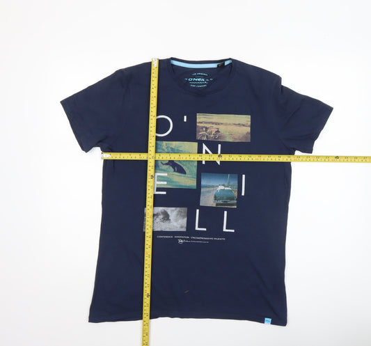 Boys UK Size 16 Years O'Neill Blue BasicJersey T-Shirt
