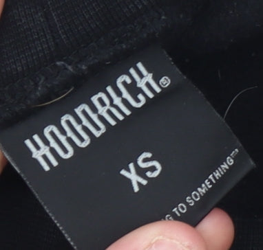 Mens UK Size XS Hoodrich Slim Fit Jogger Black Trousers