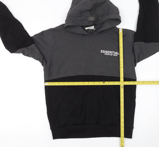 Womens UK Size S Fear of God Essentials Multicoloured Pullover Hoodie