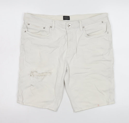 Womens UK Size 36 River Island Regular Fit Bermuda Shorts