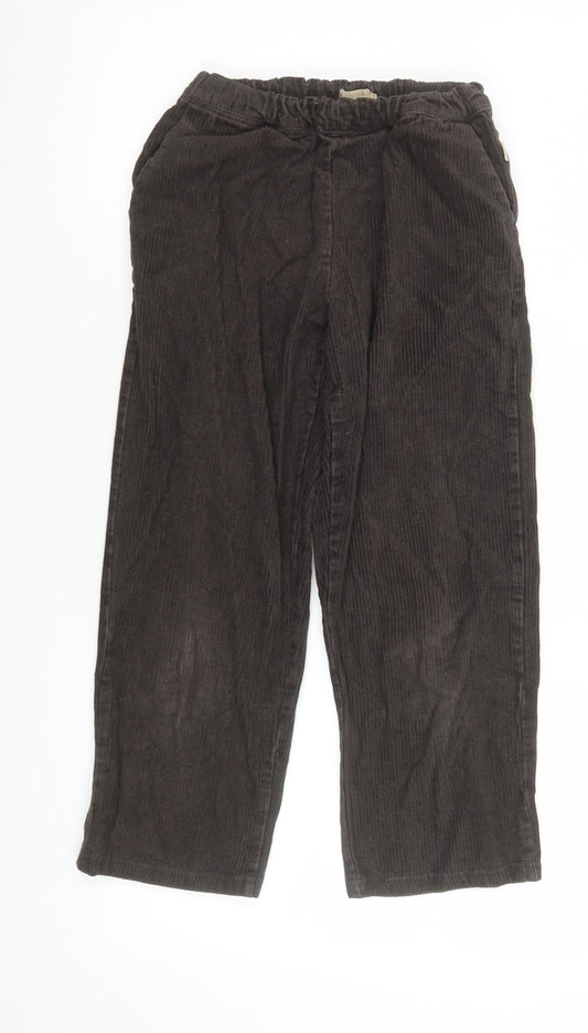Boys UK Size 8 Years Wheat Regular Fit Chino Brown Trousers