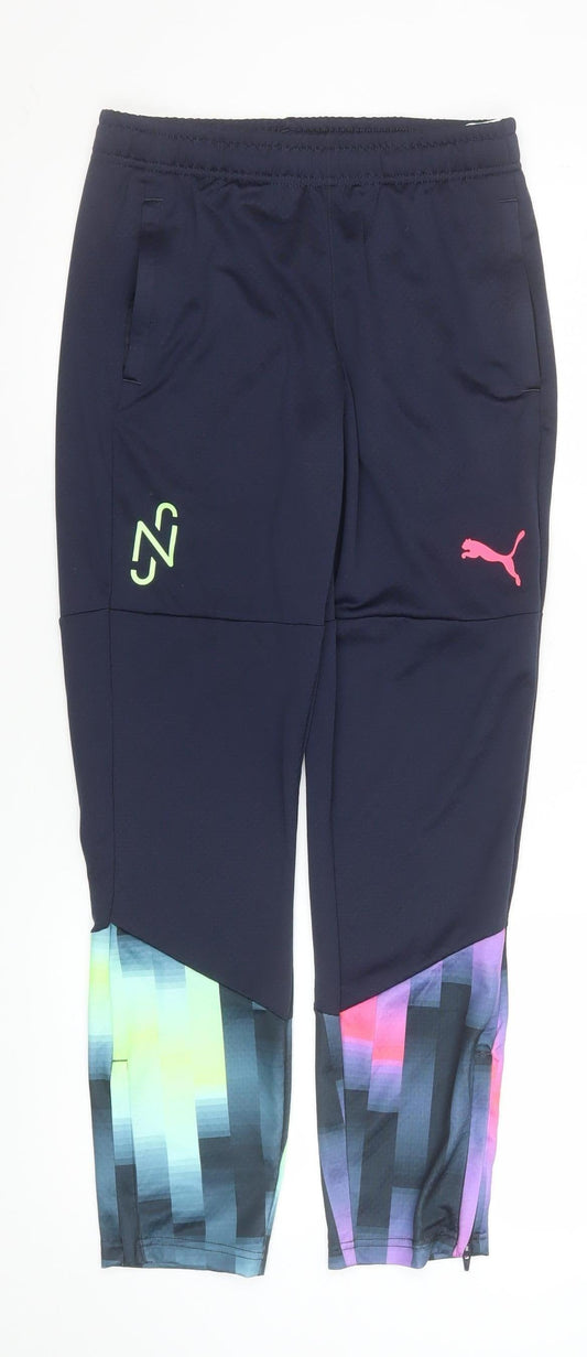 Teenss UK Size 14 PUMA Regular Fit Jogger Multicoloured Trousers