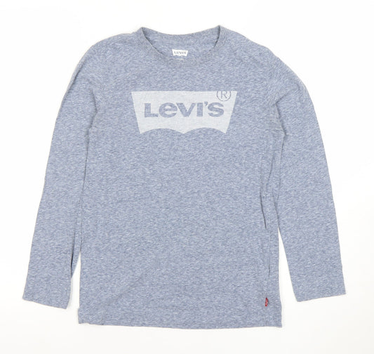 Boys UK Size 12 Years Levi's Blue Basic T-Shirt