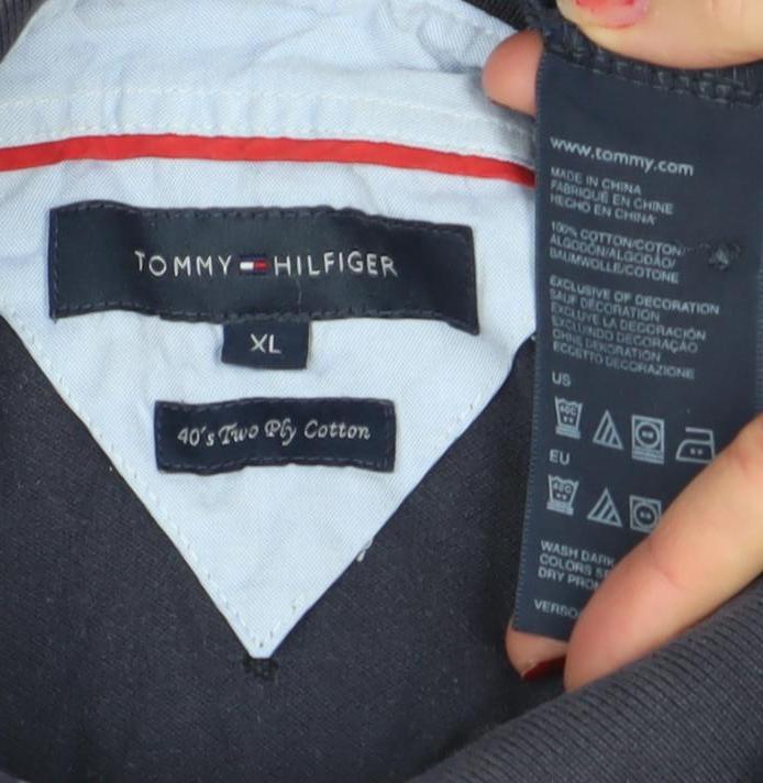 Mens UK Size XL Tommy Hilfiger Cotton Polo Shirt