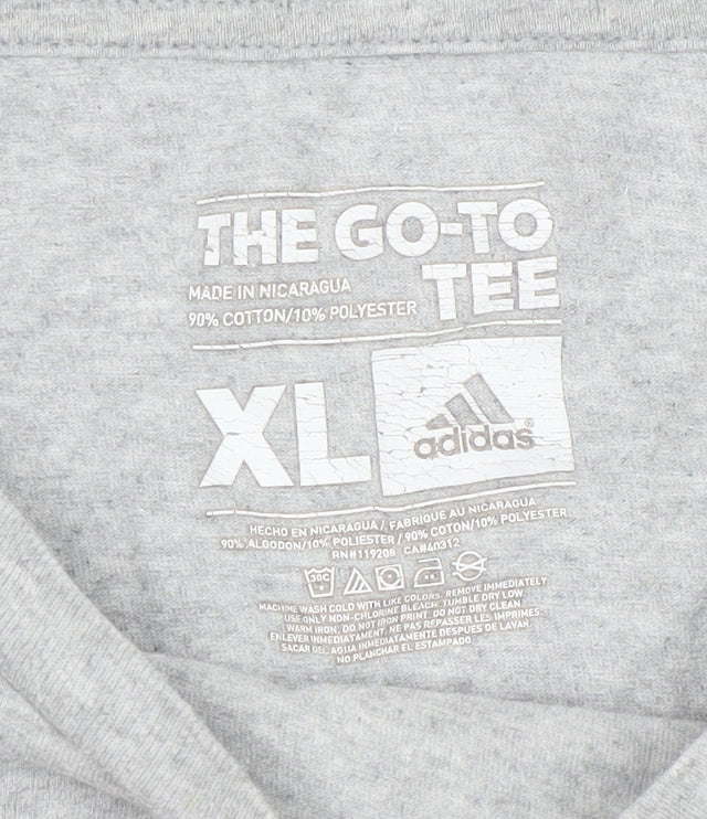 Mens UK Size XL adidas Grey T-Shirt