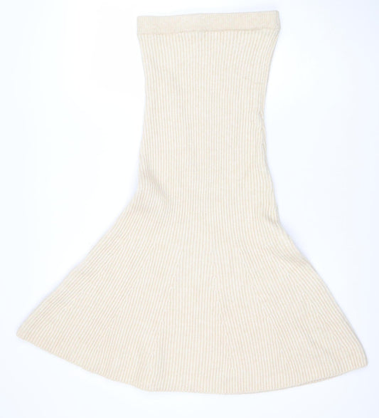 Womens UK Size XS H&M A-Line Knit Skirt