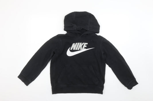Boys UK Size M Nike Black Pullover Hoodie