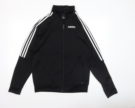 Mens UK Size S adidas Black Basic Jacket