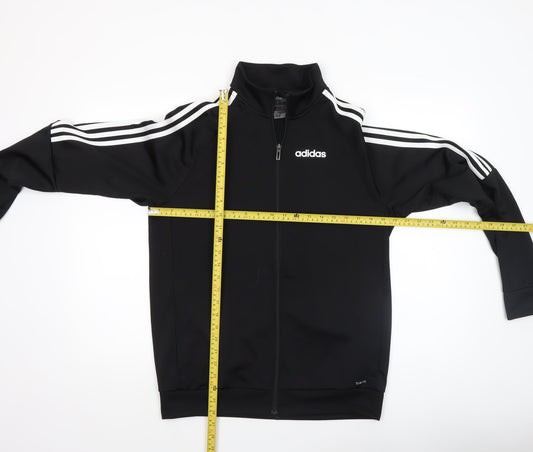 Mens UK Size S adidas Black Basic Jacket