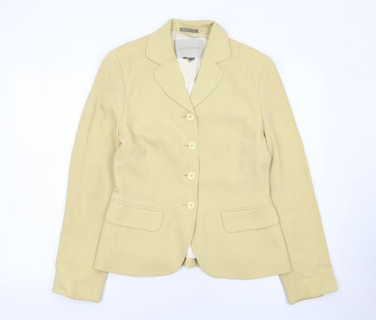 Womens UK Size 12 Jigsaw Regular Beige Blazer